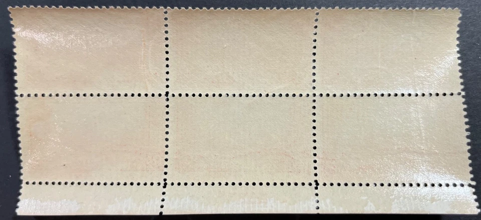 U.S. Scott #741,  Lower Sheet P.B. of 6, Grand Canyon, Arizona Issue, F-VF, MNH - Image 2 of 2