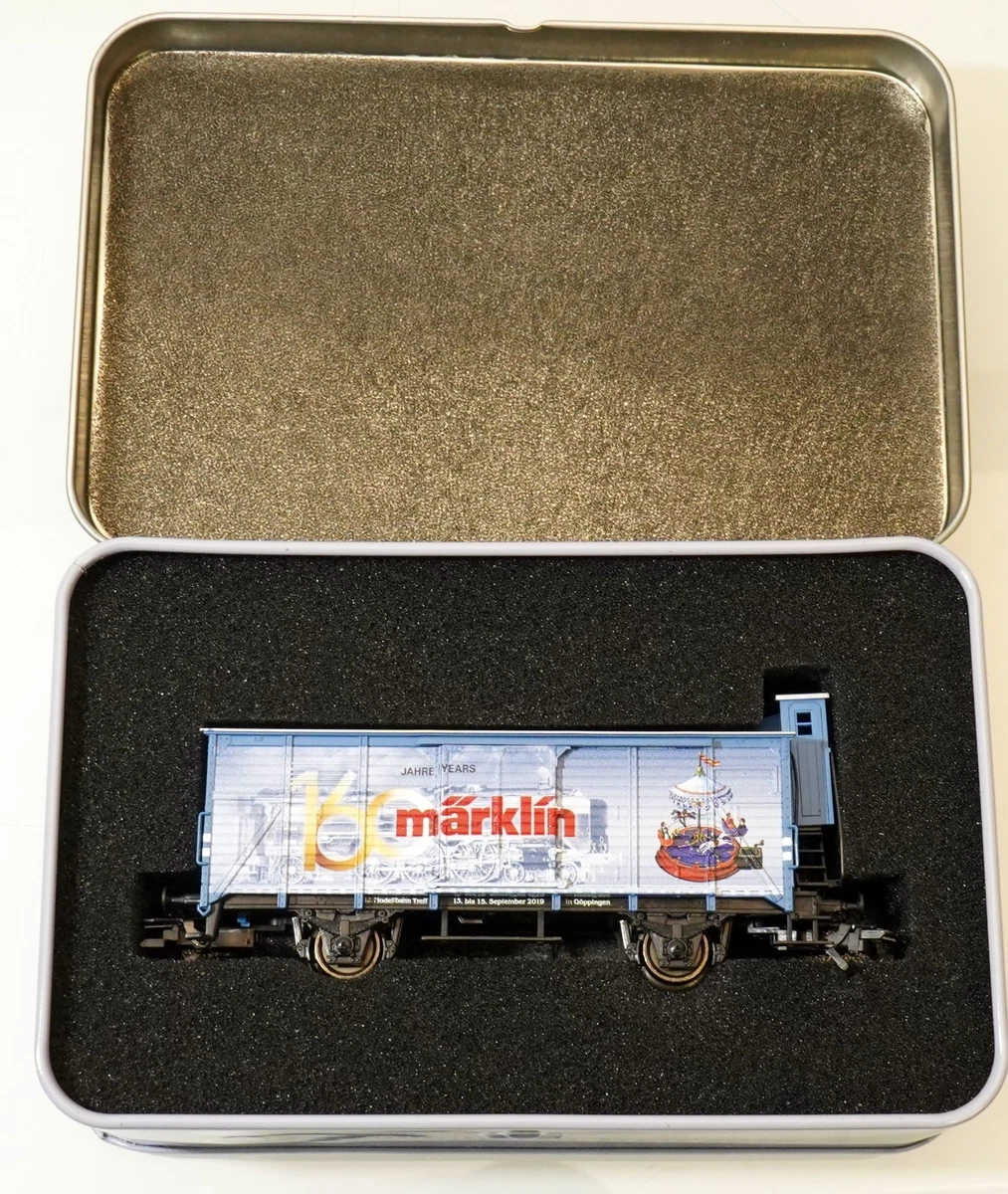 Wagon Bi-foudre à Vin Märklin HO - Chassis Métal, Occasion, Pour Train Miniature