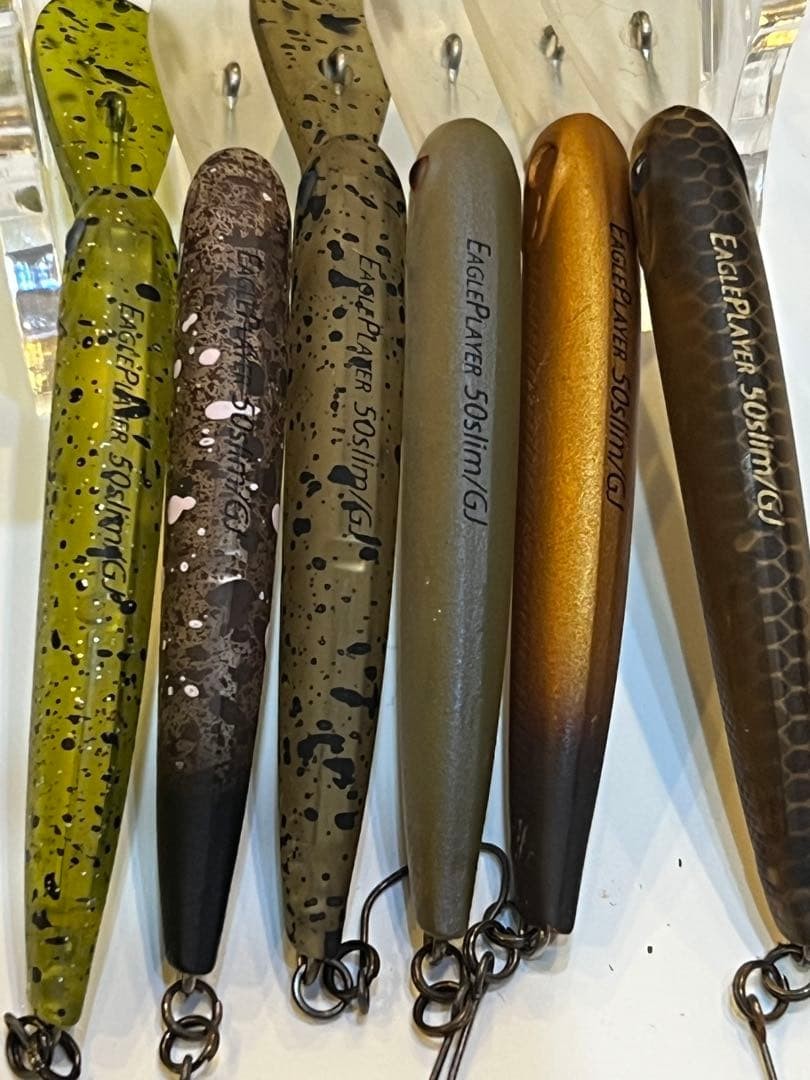 Eagle Player 50 Slim Fishing Jerkbait 6-Piece Set by Disprout - Image 3