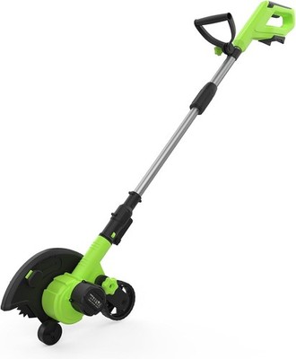 20V Cordless Lawn Edger w/4.0Ah Battery 9in Blade Electric Edger Tool for Garden