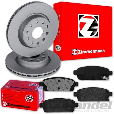 Zimmermann BREMSSCHEIBEN 315mm + BELÄGE HINTEN passend für OPEL ZAFIRA C TOURER