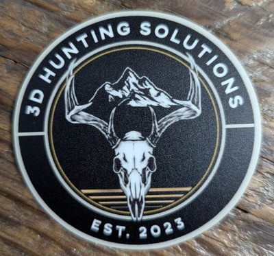 Round 3DHS Stickers