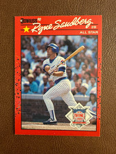 1990 DONRUSS ALL-STAR (RECENT MLP) ERROR HOF RYNE SANDBERG #692 CHICAGO CUBS