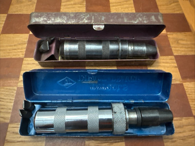 Tatools Hand Impact Driver Hammer Drill  W/ Bits Straight Used Lot Of 2