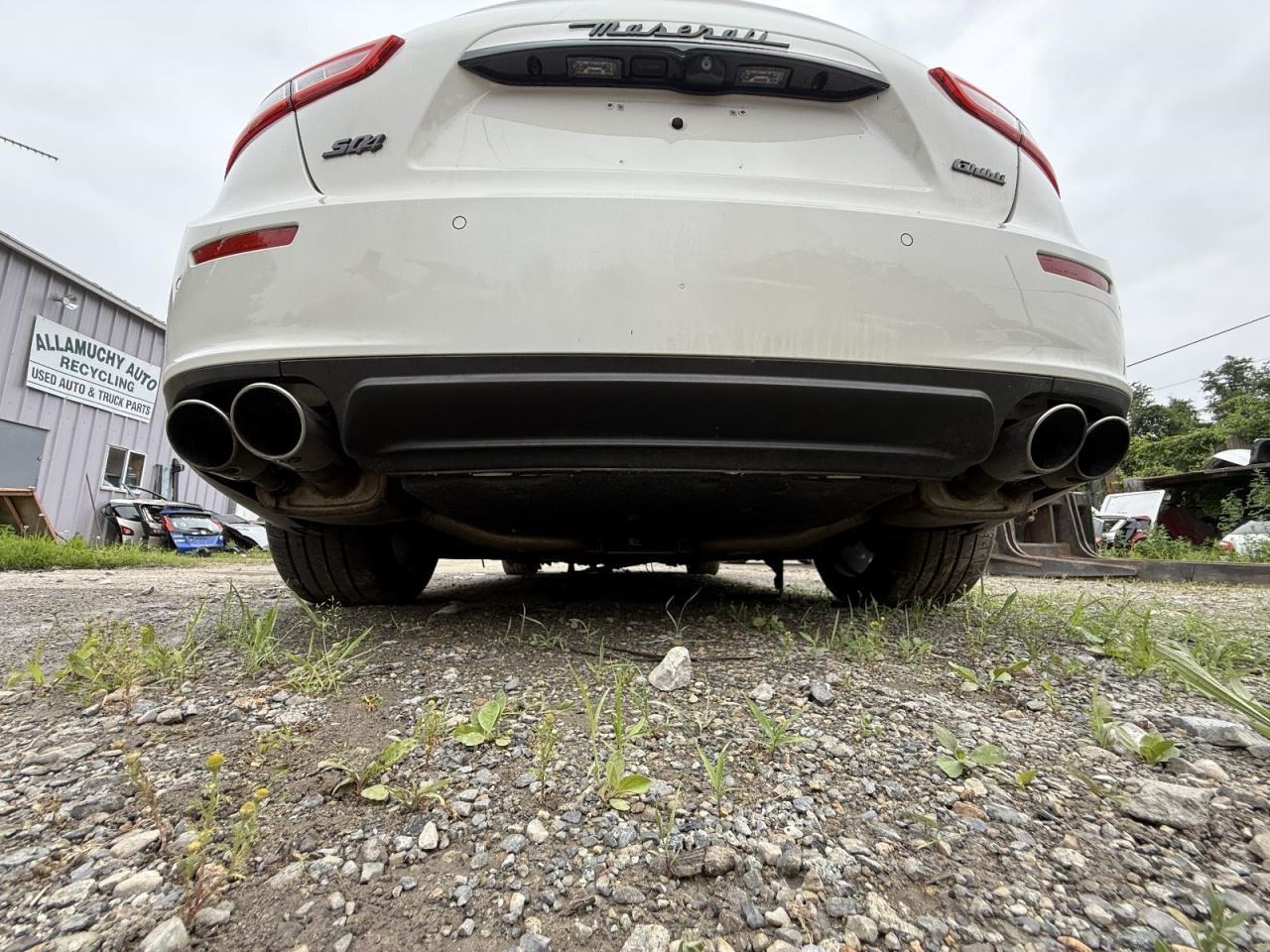 2014-2017 Maserati Ghibli Complete Exhaust System Original