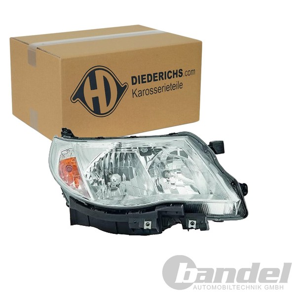 Diederichs Halogen Scheinwerfer Hauptscheinwerfer Mit Lwr-Motor Rechts | 6242080-image