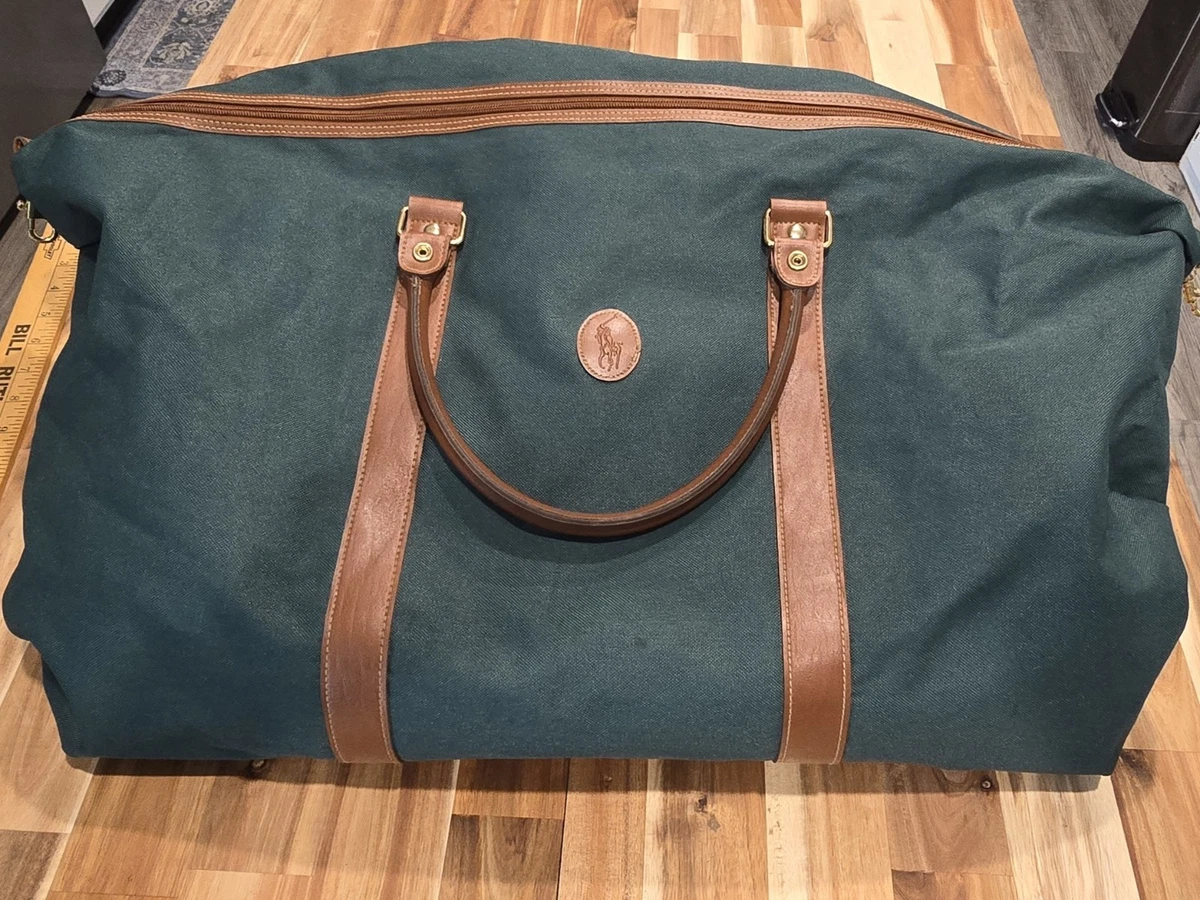 Polo Ralph Lauren Leather Duffle Bags for sale | eBay