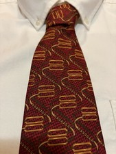 Coach Men’s Neck Tie, 100% Silk, Made In USA