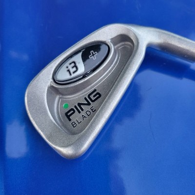 PING i3+ Blade 3 Iron Single Club | Green Dot | JZ Steel Stiff Flex | RH 39''