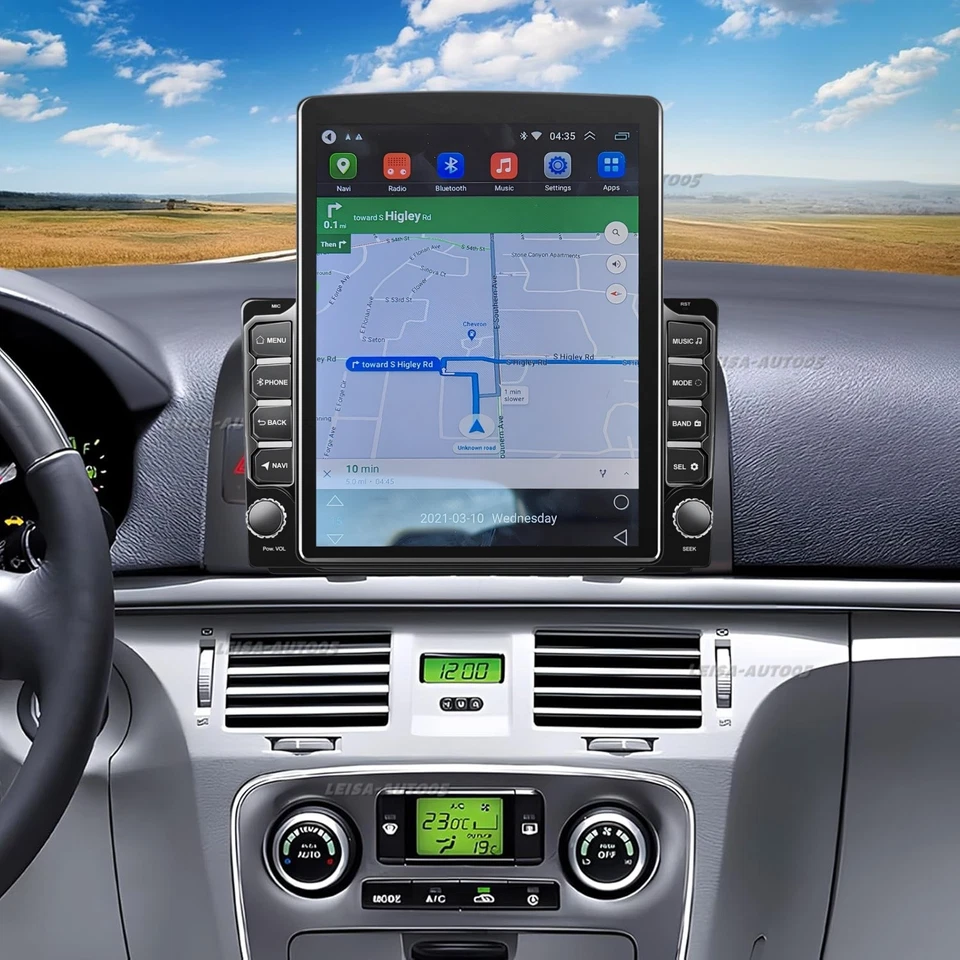 9.7" CarPlay For Hyundai Sonata 1999-2005 Android 13 Car Radio GPS Navi WIFI - Image 3 of 4