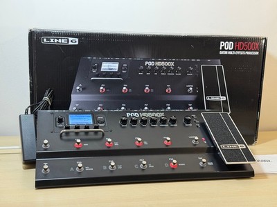 Line 6 POD HD 500X - Original Box, Manual, Power Supply - Very Nice! L@@K!