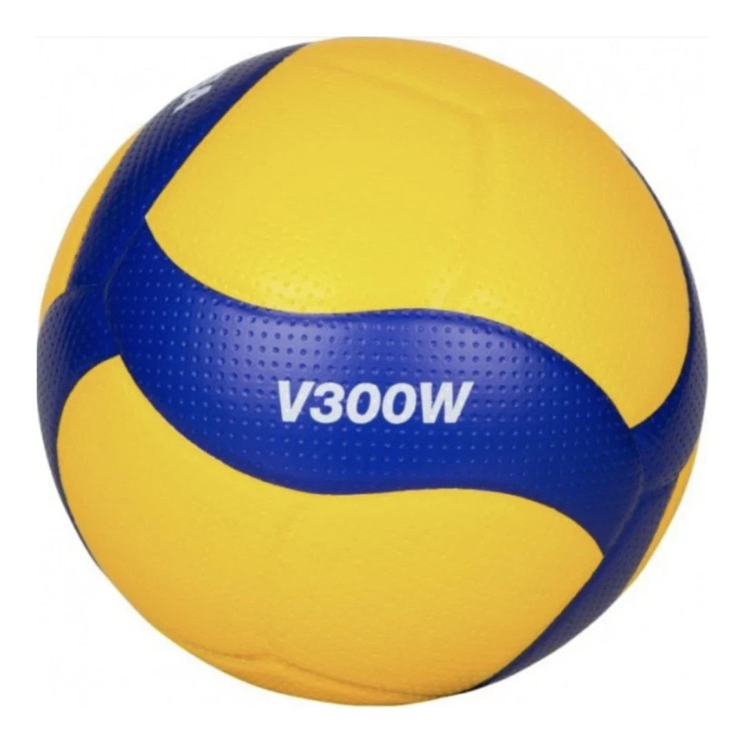 Mikasa V300W Oficial Voleibol Alta Calidad Interior Exterior Pelota Amarillo-Azul