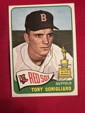 1965 topps baseball #55 tony conigliaro rookie