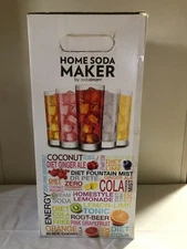 Sodastream Fountain Home Soda Maker New in Open Box Bubbly Beverages C-100