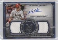 2019 Topps Museum Collection 173/299 Scooter Gennett #SSDA-SG Auto fm0