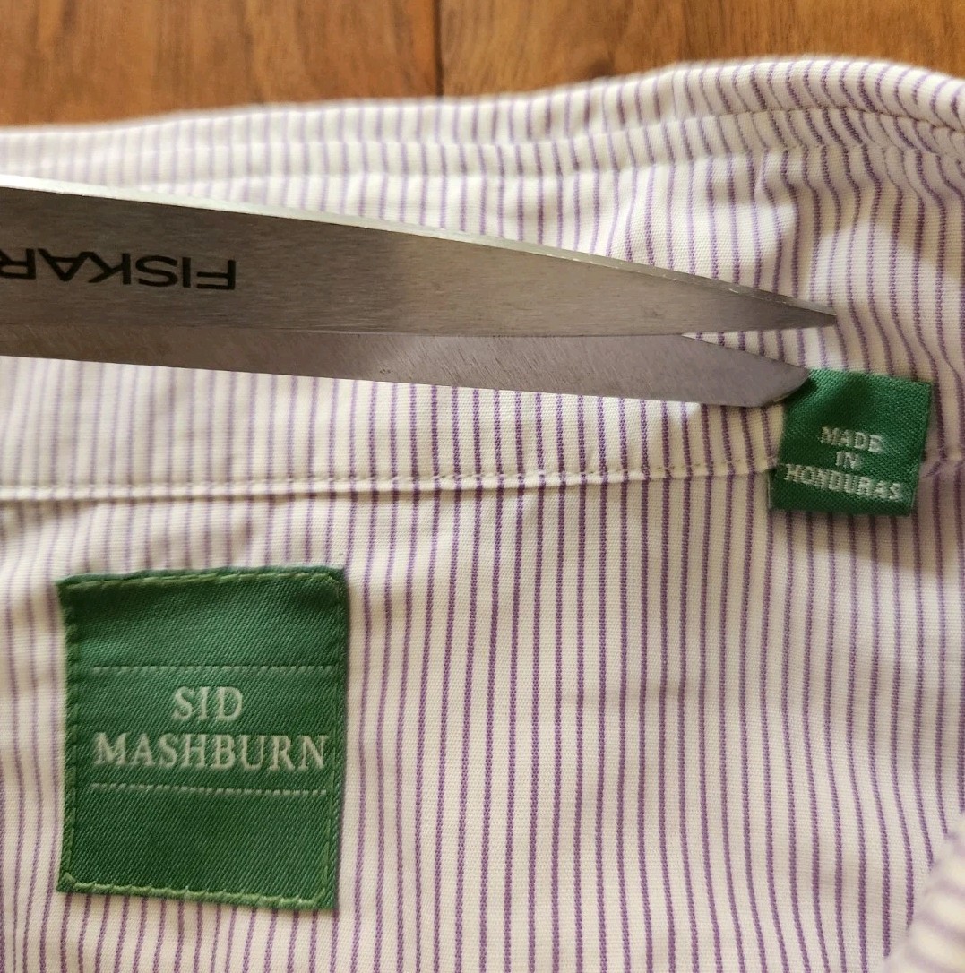 Sid Mashburn Button Down Long Sleeve Striped Shir… - image 6