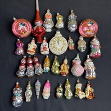 29pcs Christmas Tree Toys Decoration Year Decor Ornament USSR Soviet Vintage