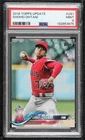 2018 Topps Update Shohei Ohtani (Pitching Red Jersey) #US1 PSA 9 MINT Rookie RC