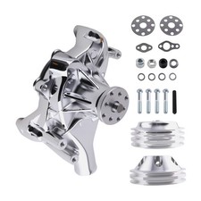 Long Style Chrome Pump Kit For Chevy Small Block 265 283 305 327 350 383 400