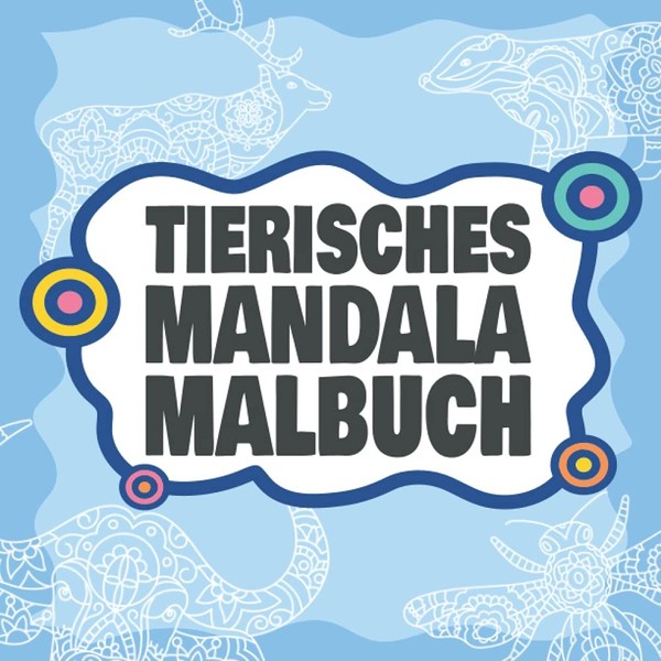 Tiermandala Malbuch: 50 Motive Zum Ausmalen FüR-image