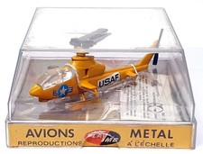 Aviones Play Me Diecast 125 - Bell Huey Cobra Helicopter USAF - Yellow