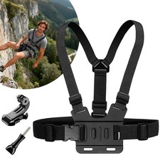 Adjustable Chest Body Strap Harness for GoPro Insta360 DJI SJCAM Action Camera
