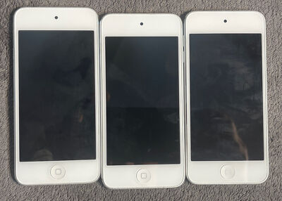 Lot of 8 Apple iPod Touch (3)6 A1574 16GB Silver MKH42LL/A +2 iPod