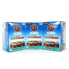 Original Donut Shop Coffee Iced Duos Cookies & Caramel 12ct K Cups Keurig (3)