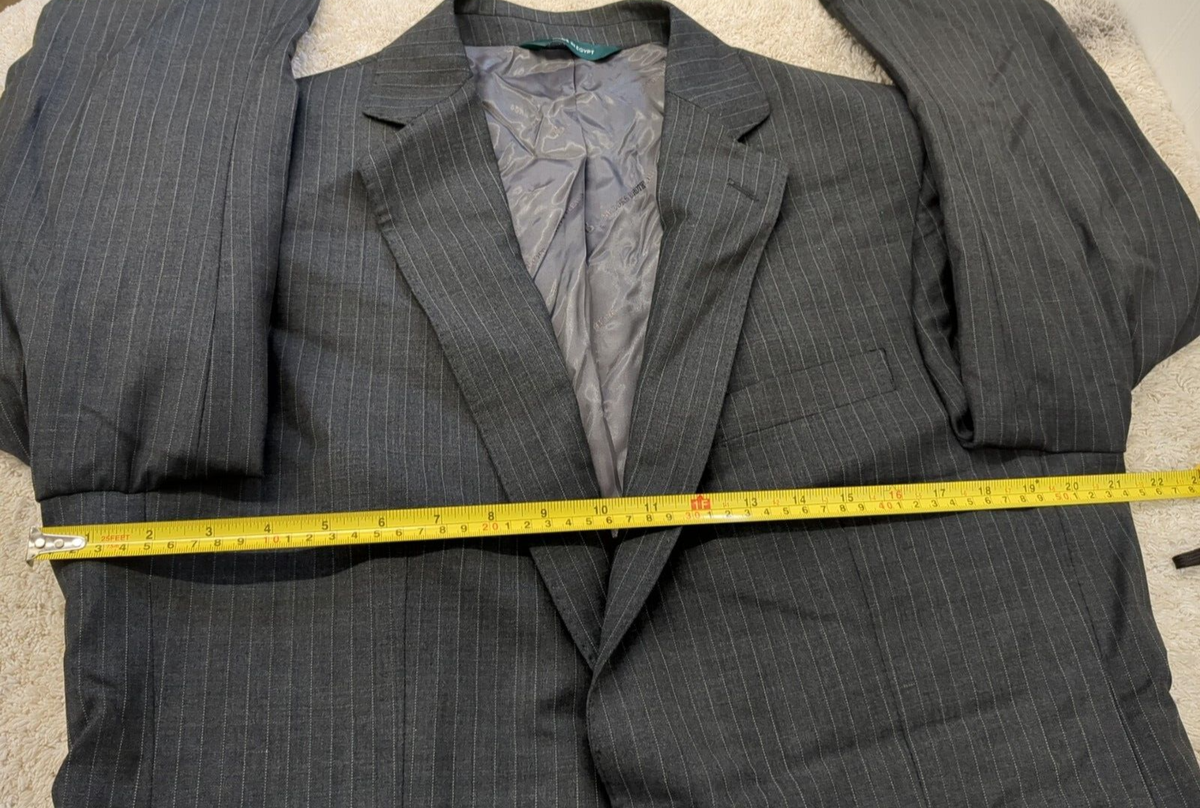 Brooks Brothers Classic Fit Stretch Pinstripe Wool Blend Brooks Brothers Classic Fit Stretch Pinstripe Wool Blend