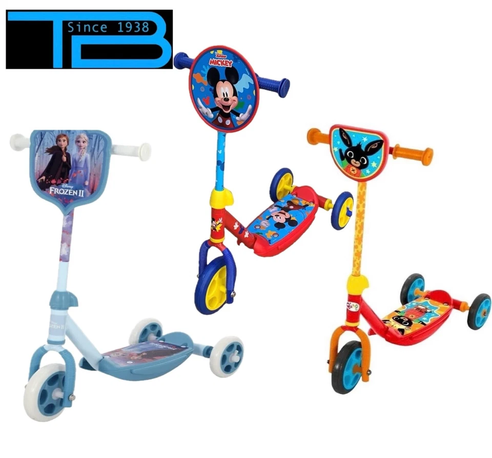 LUBEX S.P.A. MONOPATTINO 3 RUOTE, FROZEN-BING-MICKEY MOUSE