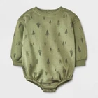 NEW! Grayson Collective Baby Bubble Long Sleeve Romper, Green