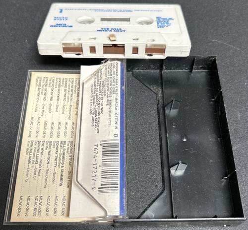 The Who Who’s Next MCAC-37217 Music Cassette Tape (MCA 1981 Used) - Picture 3 of 12