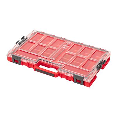 Qbrick System ONE Organizer L 2.0 RED ULTRA HD stapelbar 531 x 379 x 77 mm 6 l