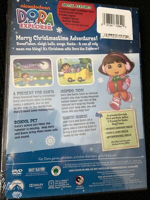Dora's Christmas (DVD) Dora the Explorer Nickelodeon~2004~4