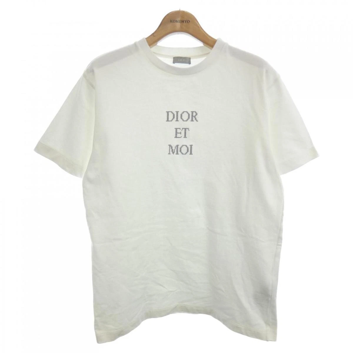 Dior DIOR &#034;DIOR ET MOI&#034; Logo White M | eBay