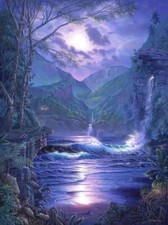 Ceramic Backsplash Tile Mural Beach Scene Kitchen/Bathroom/Shower - Secret Place