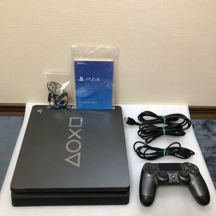 SONY PlayStation 4 PS4 1TB CUH-2200BBZR Console Jet Black 500GB Slim Japan