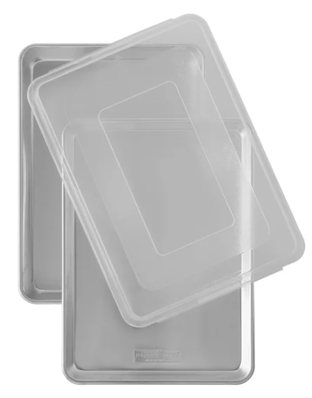 Nordic Ware Naturals 8 Square Cake Pan Made In U.S.A