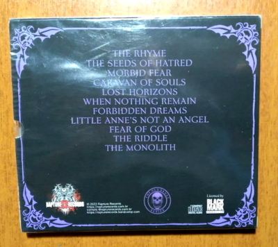 Memento Mori - Rhymes of Lunacy Sweden Epic Doom BR. Ed. CD