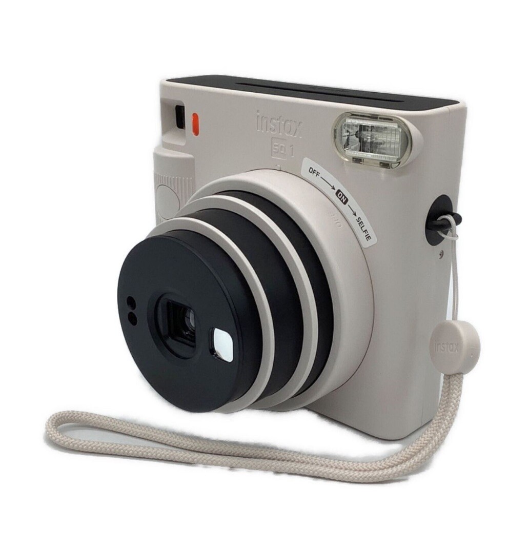 FUJIFILM Instant Camera Cheki instax SQUARE SQ1 -Chalk White