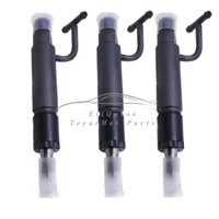 729004-53101 3Pcs Fuel Injector Fits For Yanmar 3TNV84 3TNV88 3JH3CW Engine New
