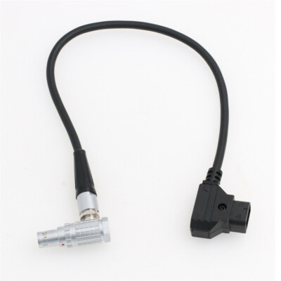 Preston MDR2 P-tap D-tap Right Angle 4 Pin Power Cable 60cm 12V
