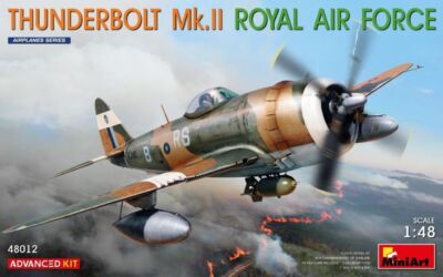 Miniart MI48012 - 1/48 Thunderbolt MK.II Royal Air Force. Advanced Kit - Neu