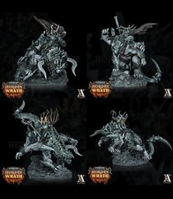 3D Printed Archvillain Games Bloodbringers - Hordes of Wrath Grumlak Riders 28