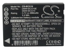 Replacement Battery For Leica 7.2v 900mAh / 6.48Wh Camera Battery