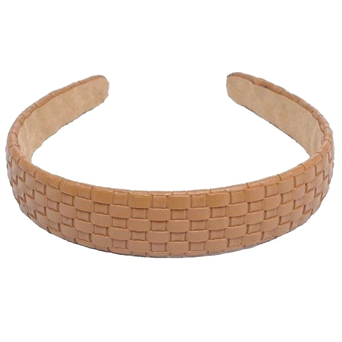 Acessórios de Cabelo Marrom Couro Sintético para mulheres