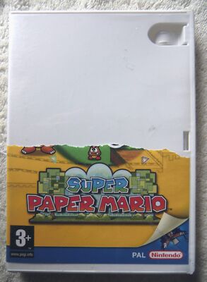 72691 Super Paper Mario - Nintendo Wii (2007) RVL-R8PP-UKV