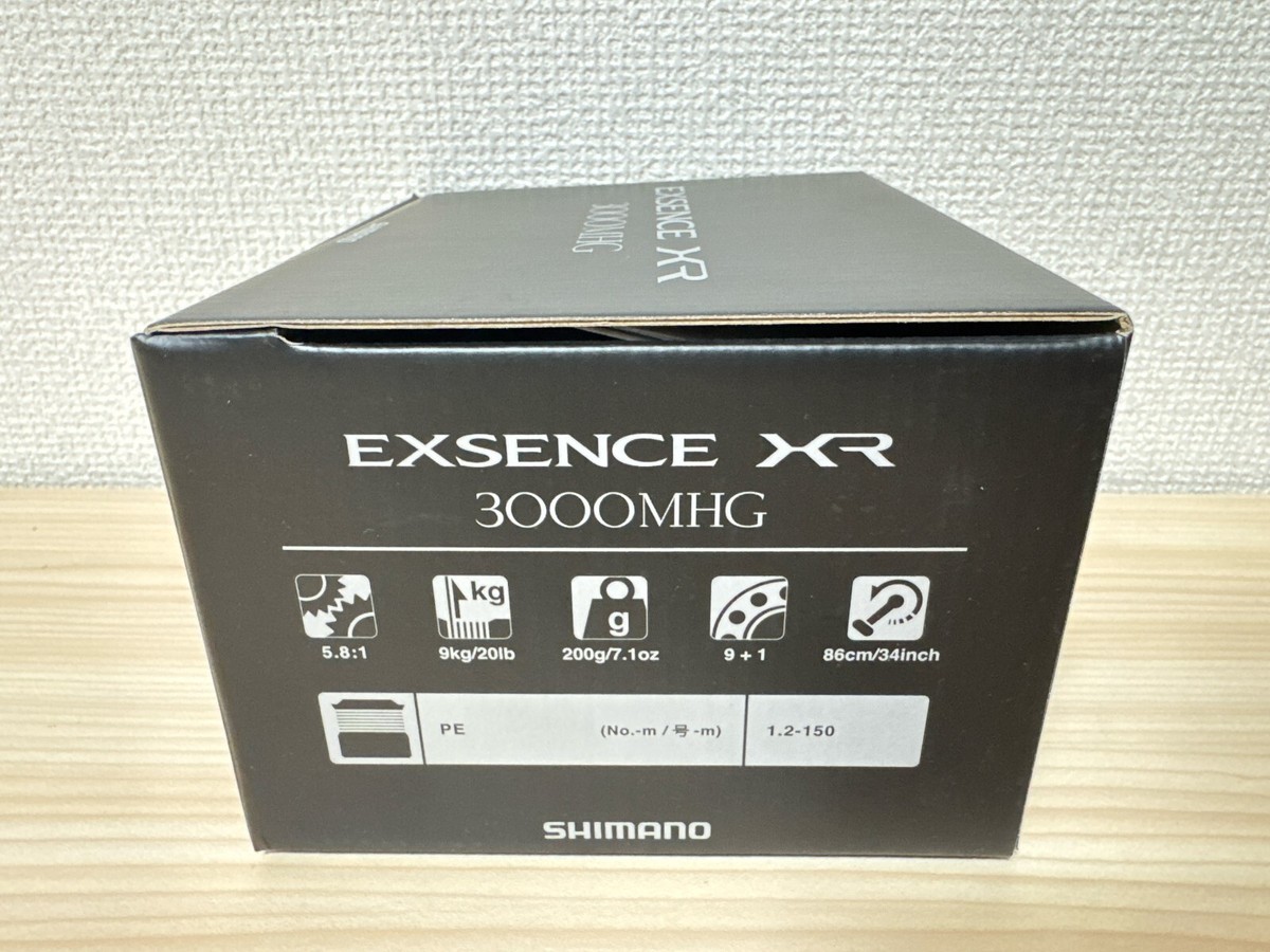 Spinning Reel 23 EXSENCE XR 3000MHG Gear Ratio 5.8:1 Fishing Reel