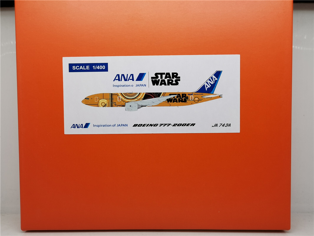 1:400 JC Wings ANA B777-200ER Passenger Airplane Diecast