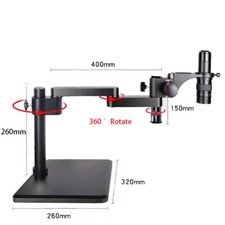 Supporto 50mm 10A Braccio Articolato Pilastro Morsetto Industria Microscopio Base Supporto Len